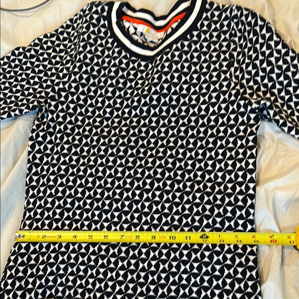 Boden Black and White Sheath Mini Dress - Picture 13 of 13
